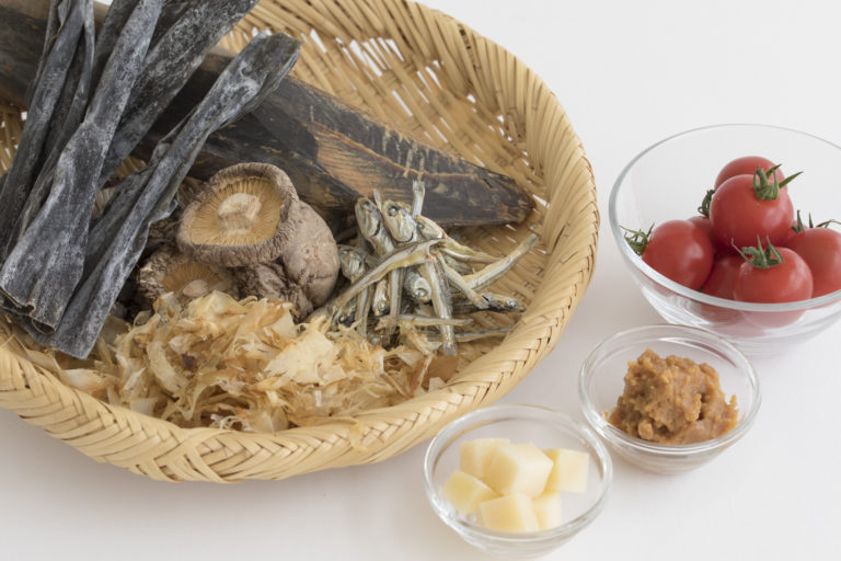 Japanese Food Culture, Washoku, Based on Dashi and Umami : SHUNGATE