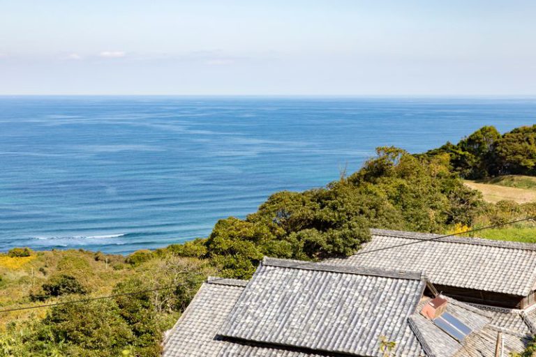 長門の海の風景