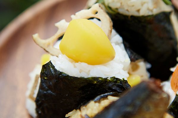 栗と蓮根の炊き込み御飯