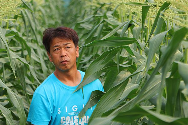 館山で安西農園を営む安西さん