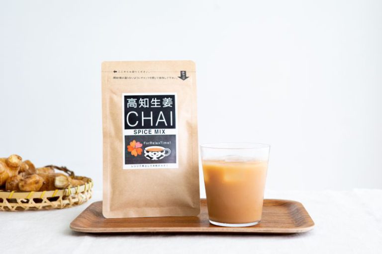 高知生姜CHAIを使ったアイスチャイ