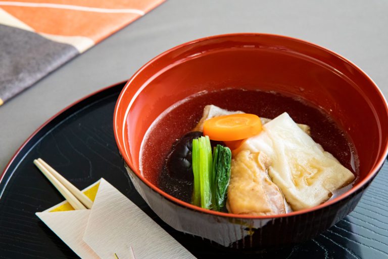 Kanto-Style Zoni (Mochi in Soup)