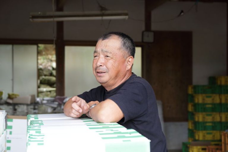 ファーム長洲の長洲道豊さん