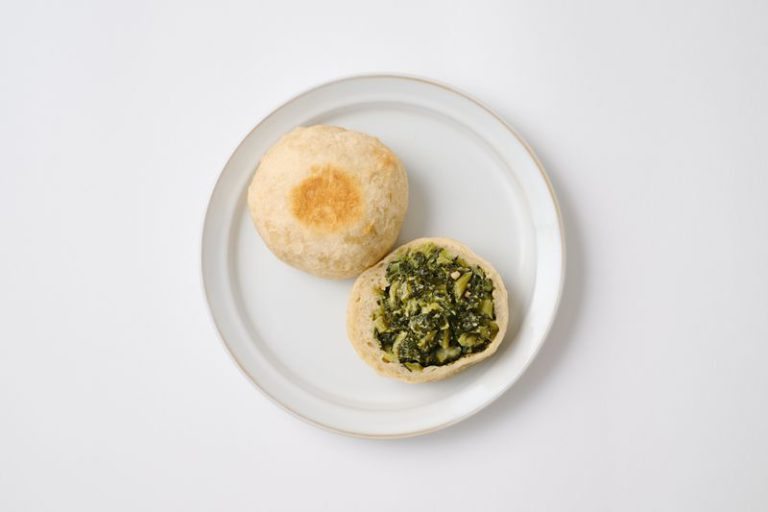 野沢菜おやき
