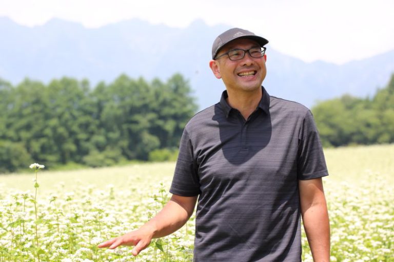 農業生産法人「蕎麦の國」の竹内裕希さん